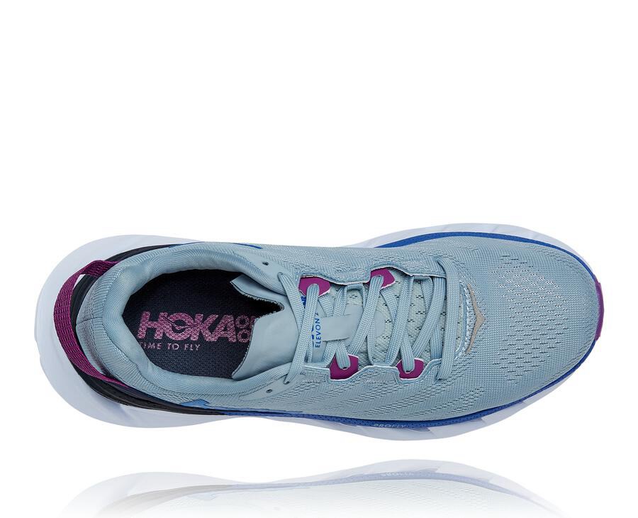 Tenis Hoka One One Feminino Azuis - Elevon 2 - 975-MHEDFN